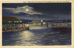 Moonlight Excursion On Lake Geneva