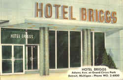Hotel Briggs, Grand Circus Park