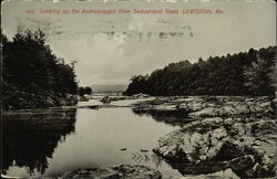 Looking up the Androscoggin From Switzerland Road Looking up the Androscoggin From Switzerland Road
