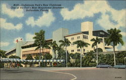 Gulfstream Park's New Clubhouse Hallandale, FL Postcard Postcard