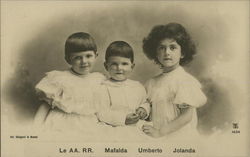 Le AA. RR. Mafalda Umberto Jolanda Le AA. RR. Mafalda Umberto Jolanda
