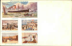 Cunard-Linien "Saxonia" and "Ivernia" Cunard-Linien "Saxonia" and "Ivernia"