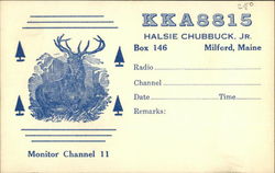 KKA8815, Halsie Chubbuck, Jr., Box 146 KKA8815, Halsie Chubbuck, Jr., Box 146