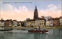 Blick uber den Main in die Stadt Blick uber den Main in die Stadt