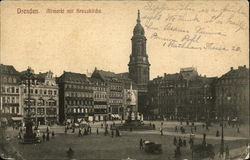 Altmarkt mit Kreuzkirche Altmarkt mit Kreuzkirche