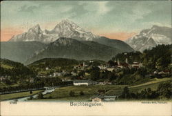 View of Town and Mountains View of Town and Mountains