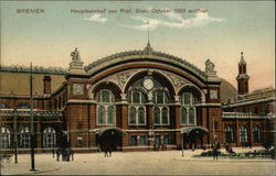 Hauptbahnhof von Prof. Stier, October 1889 eröffnet Hauptbahnhof von Prof. Stier, October 1889 eröffnet