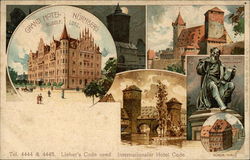 Grand Hotel, Der Nemkerstes, Hans Sachs Monument,Dürer-Haus Grand Hotel, Der Nemkerstes, Hans Sachs Monument,Dürer-Haus