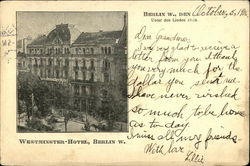 Westminster-Hotel, Berlin W Westminster-Hotel, Berlin W