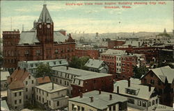 Bird's-eye View from Anglim Building showing City Hall Bird's-eye View from Anglim Building showing City Hall