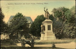 Soldiers Monument and Court House Soldiers Monument and Court House