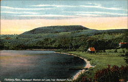Wachusett Mountain and Lake, from Wachusett Park Wachusett Mountain and Lake, from Wachusett Park