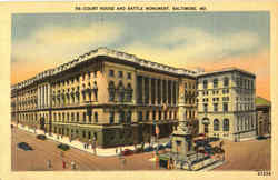 Court House And Battle Monument