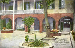 Old French Courtyard