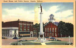 Court House And Public Square