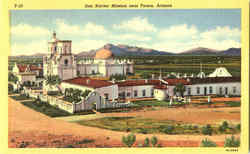 San Xavier Mission Near Tucson