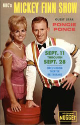 NBC's Mickey Finn Show Guest Star Poncie Poncie Reno, NV Celebrities Postcard Postcard