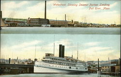 Waterfront, Showing Steamer Puritan Landing Waterfront, Showing Steamer Puritan Landing