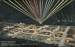 Night Illumination showing the Great Rainbow Scintillator Night Illumination showing the Great Rainbow Scintillator