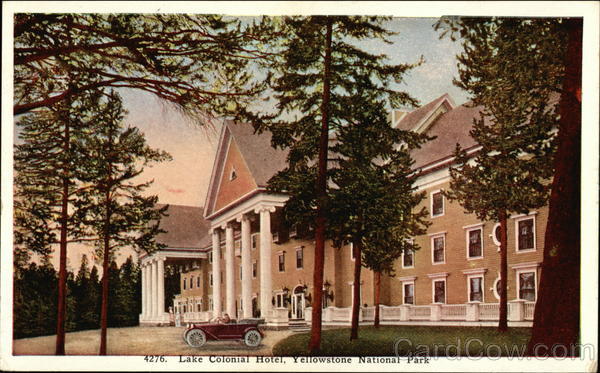 Lake Colonial Hotel Vintage Postcard