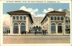 La Plaza Theatre, Court and Main Entrance La Plaza Theatre, Court and Main Entrance