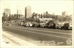 Wilshire Boulevard through MacArthur Park Wilshire Boulevard through MacArthur Park