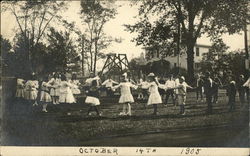 School Children in School Yard School Children in School Yard