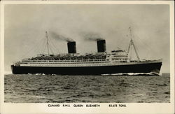Cunard R.M.S. Queen Elizabeth Cunard R.M.S. Queen Elizabeth