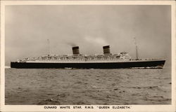 Cunard White Star, R.M.S. "Queen Elizabeth" Cunard White Star, R.M.S. "Queen Elizabeth"