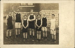 Group of boys in Athletic clothes Group of boys in Athletic clothes