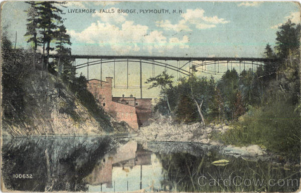 Livermore Falls Bridge Plymouth New Hampshire