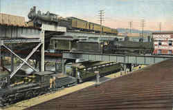 Three Great Track Lines Crossing At Richmond