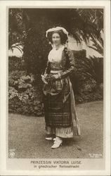 Princess Victoria Louise in National Dress Princess Victoria Louise in National Dress
