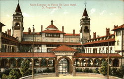 Front Entrance to Ponce De Leon Hotel Front Entrance to Ponce De Leon Hotel