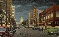 Sixteenth Street Looking Toward State Capitol Sixteenth Street Looking Toward State Capitol