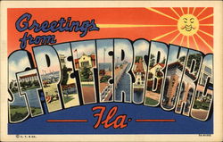 Greetings from St Petersburg, Florida Greetings from St Petersburg, Florida