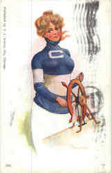 Colby Collge Girl J. I. Austen Co.