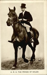 H.R.H. The Prince of Wales on Horseback H.R.H. The Prince of Wales on Horseback