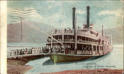 Island Queen Landing at Coney Island Island Queen Landing at Coney Island