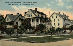 Corner First Street and Third Avenue, North, "The Wigwam" Corner First Street and Third Avenue, North, "The Wigwam"