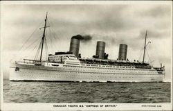Canadian Pacific S.S. "Empress of Britain" Canadian Pacific S.S. "Empress of Britain"