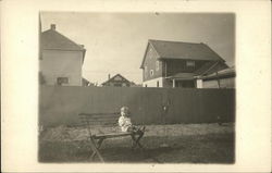 Frederick A. Koch on Park Bench Frederick A. Koch on Park Bench