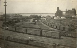 Anchor Line docks and Penna. R.R. coal and ore docks Anchor Line docks and Penna. R.R. coal and ore docks