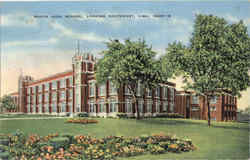 South High School Lima, OH Postcard Postcard