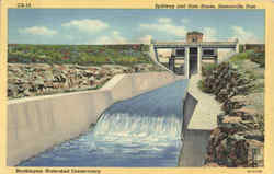 Spillway And Gate House, Senecaville Dam