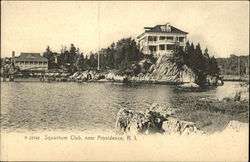Squantum Club, Near Providence, R. I. Postcard