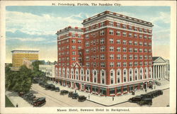 Mason Hotel, Suwanee Hotel in Background Mason Hotel, Suwanee Hotel in Background