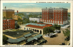 Princess Martha Hotel, post Office and Suwannee Hotel Princess Martha Hotel, post Office and Suwannee Hotel