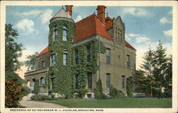 Residence of Ex-Governor W. L. Douglas Residence of Ex-Governor W. L. Douglas
