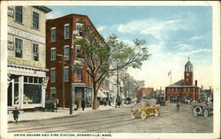 Union Square and Fire Station Union Square and Fire Station